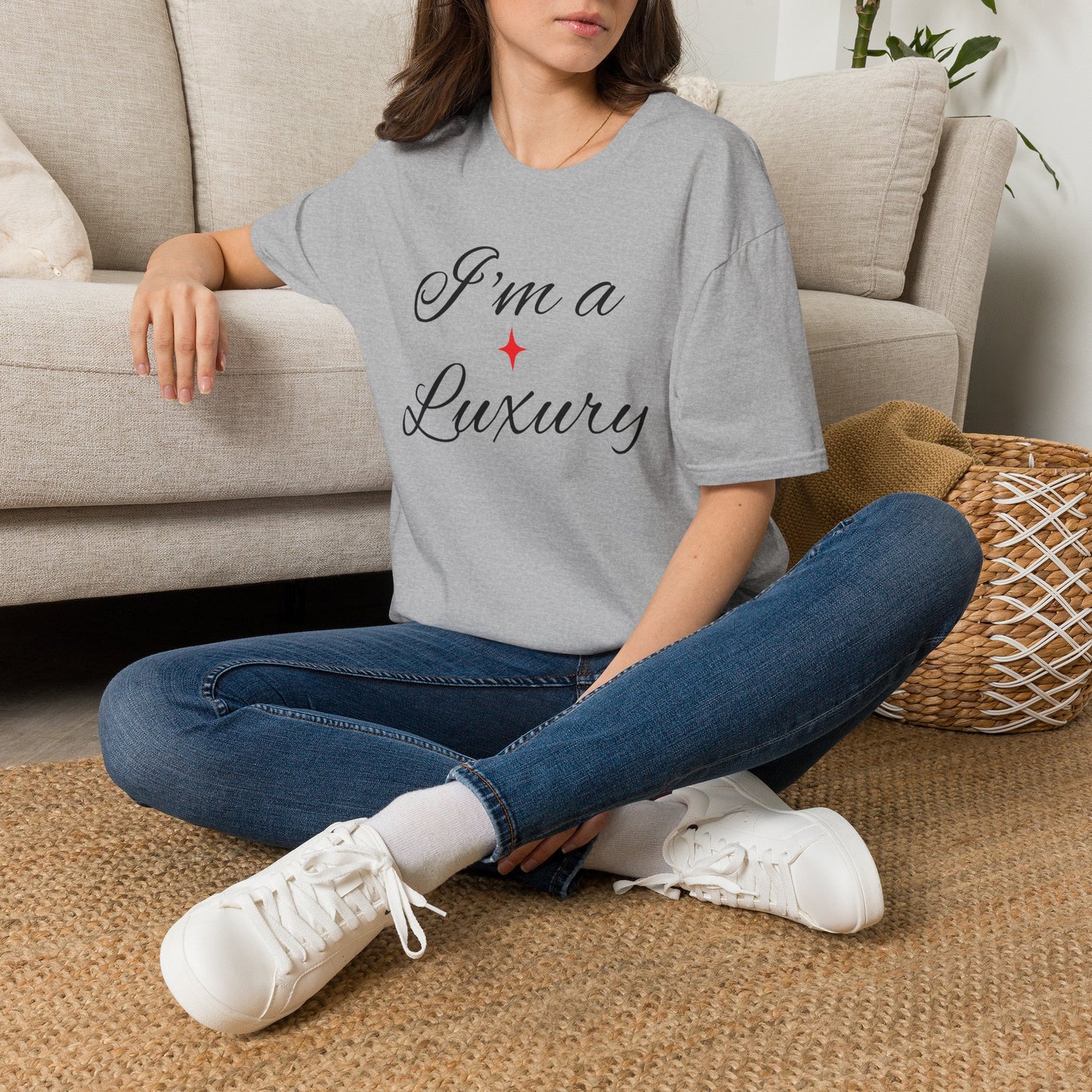"I'm a Luxury" Script Graphic T-Shirt — Luxury Tee by House of Ace