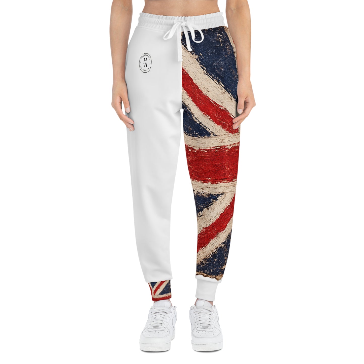 Vintage Union Jack Joggers | Retro British Flag Streetwear | Designed by House of Ace