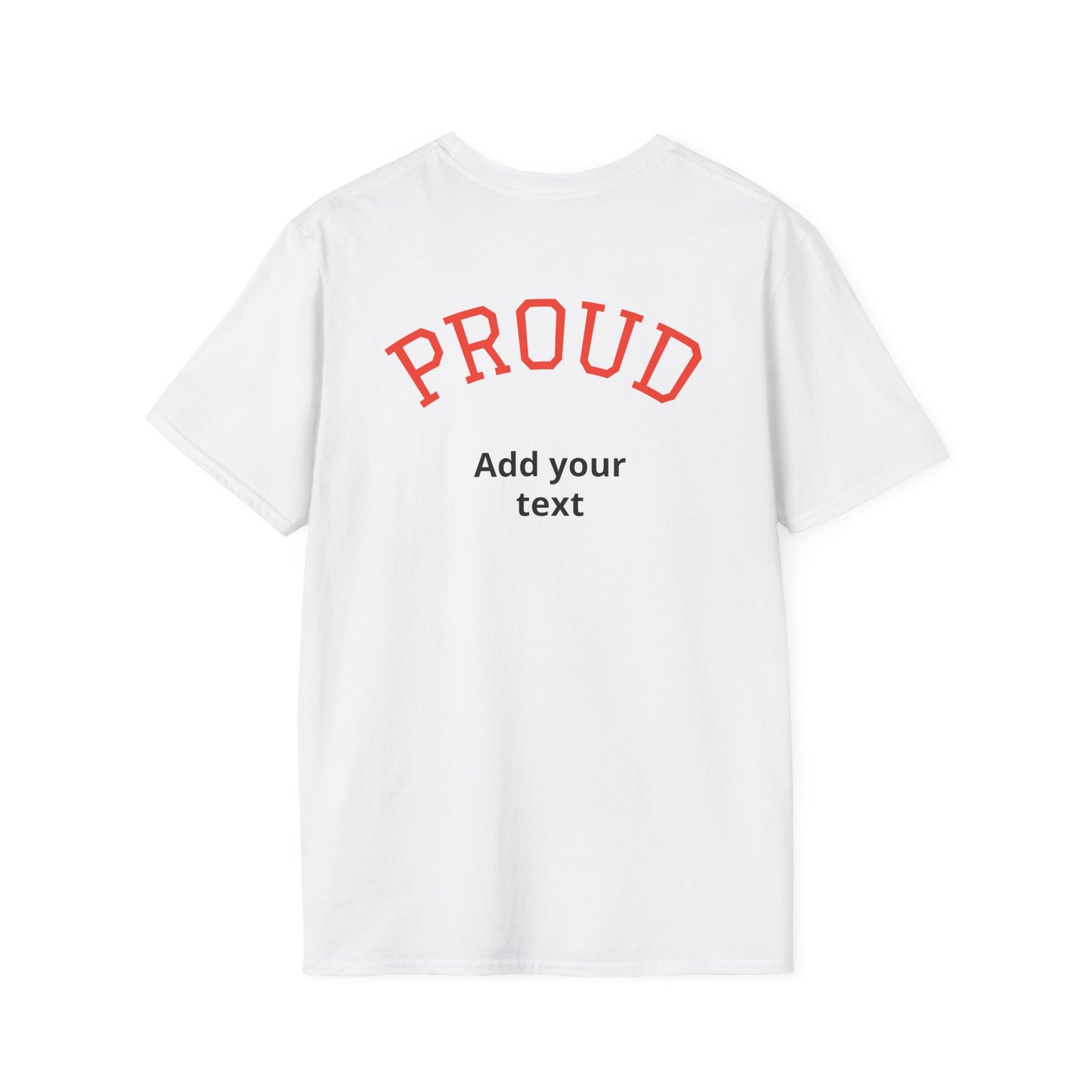 Vintage Union Jack “PROUD” Tee – Distressed British Flag Retro Patriotic Shirt with Personalised Back Text by House of Ace