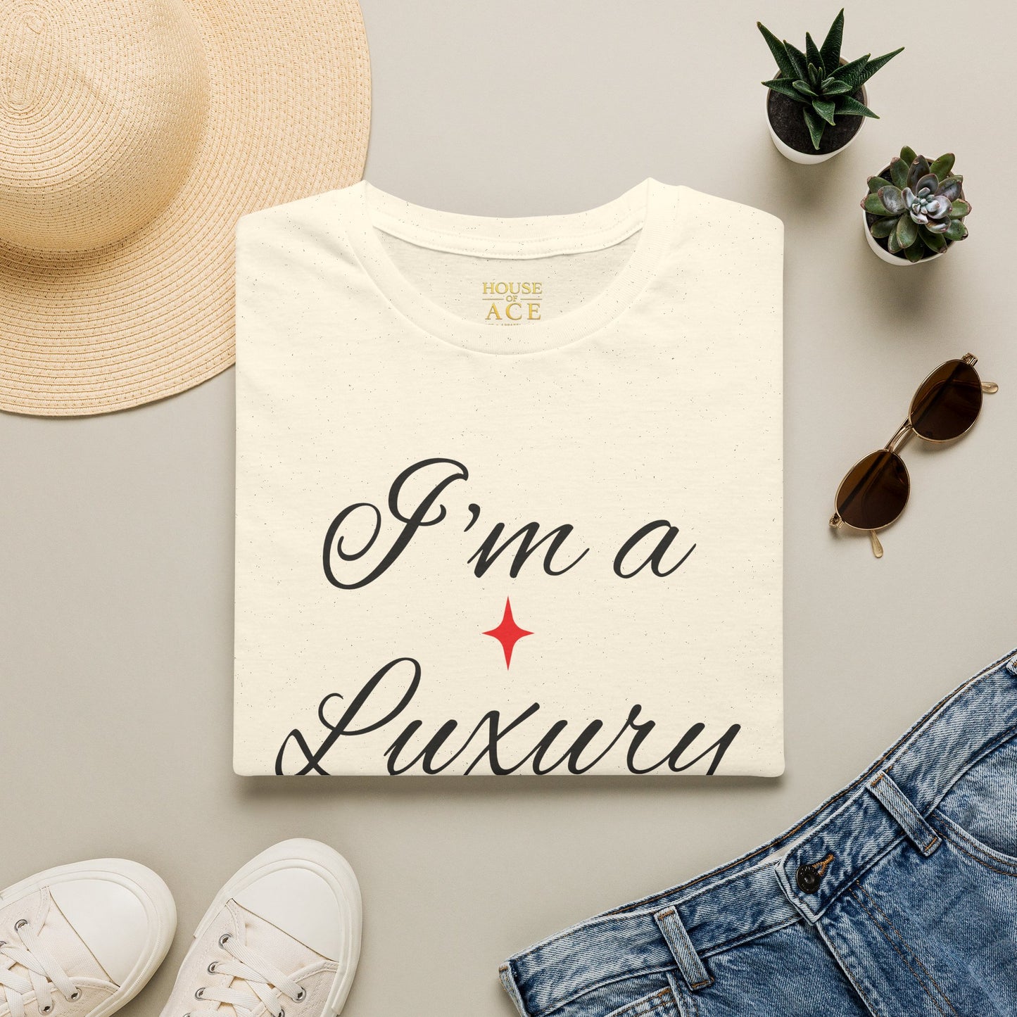"I'm a Luxury" Script Graphic T-Shirt — Luxury Tee by House of Ace