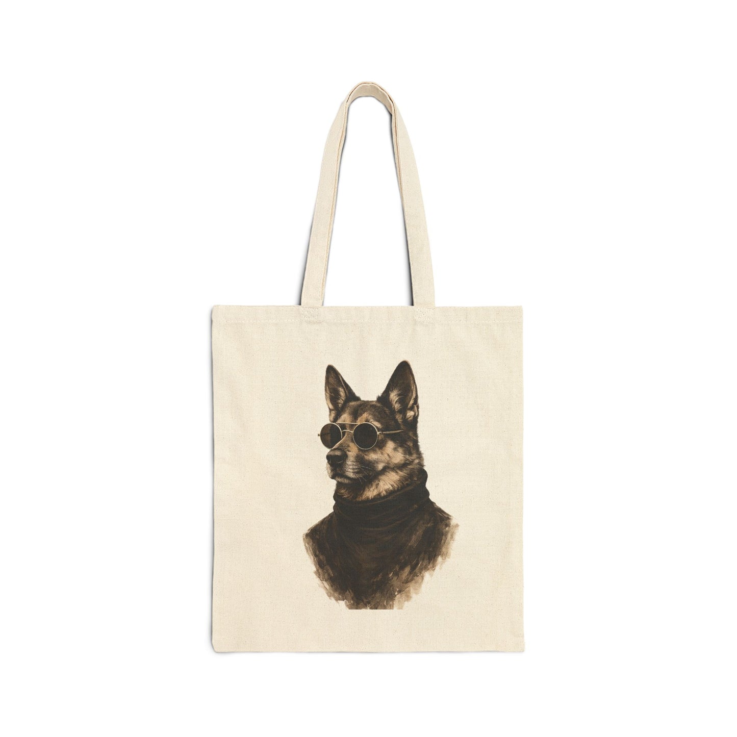 Cool Dog Tote Bag | Vintage Monochrome Sunglasses Dog Bag by House of Ace