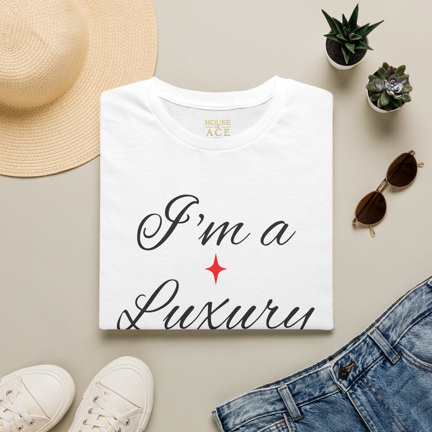 "I'm a Luxury" Script Graphic T-Shirt — Luxury Tee by House of Ace