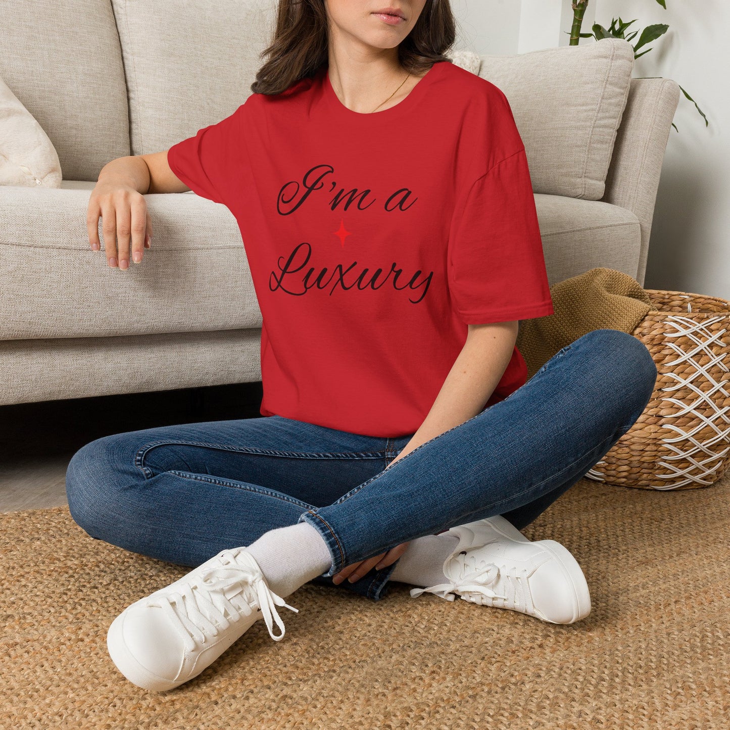 "I'm a Luxury" Script Graphic T-Shirt — Luxury Tee by House of Ace