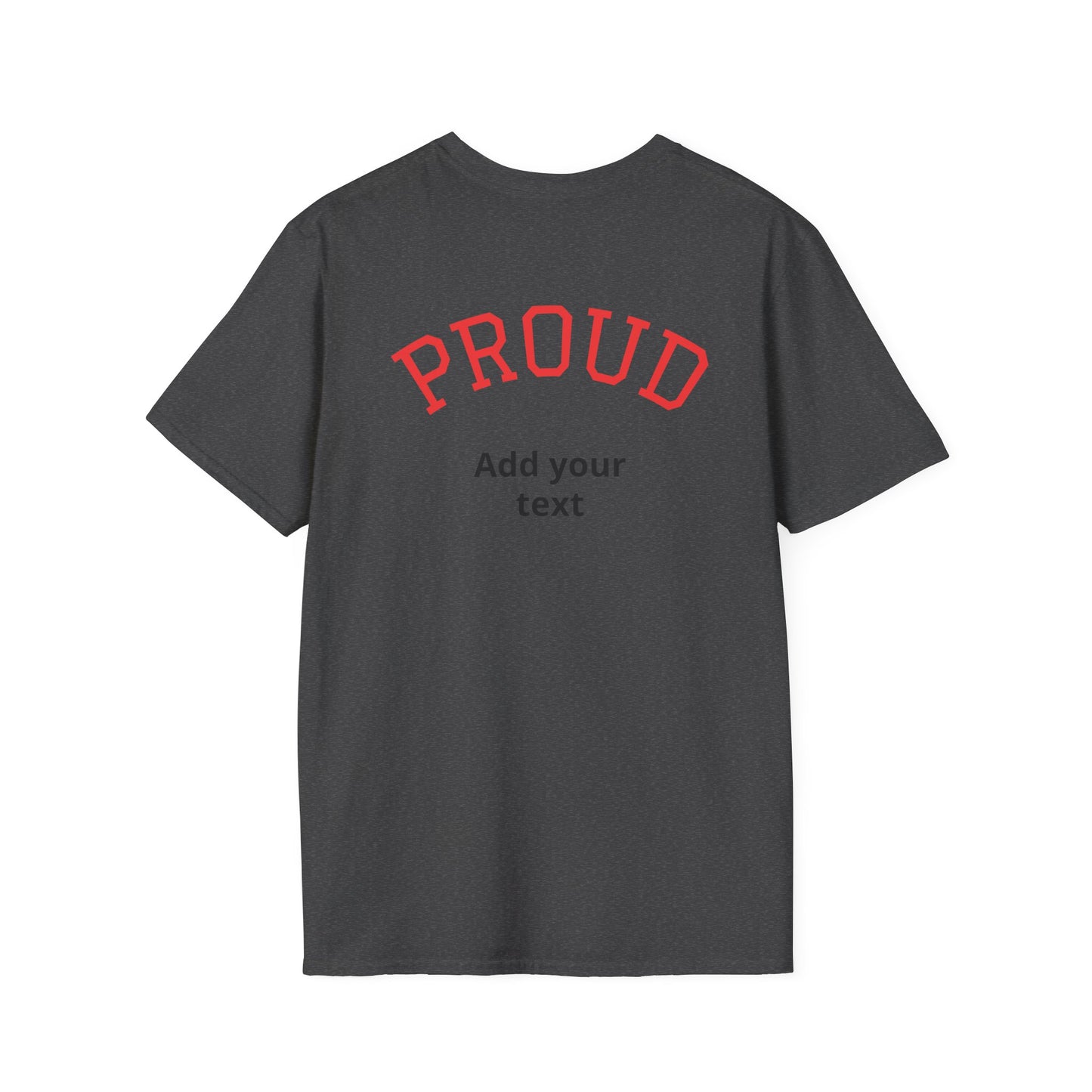 Vintage Union Jack “PROUD” Tee – Distressed British Flag Retro Patriotic Shirt with Personalised Back Text by House of Ace