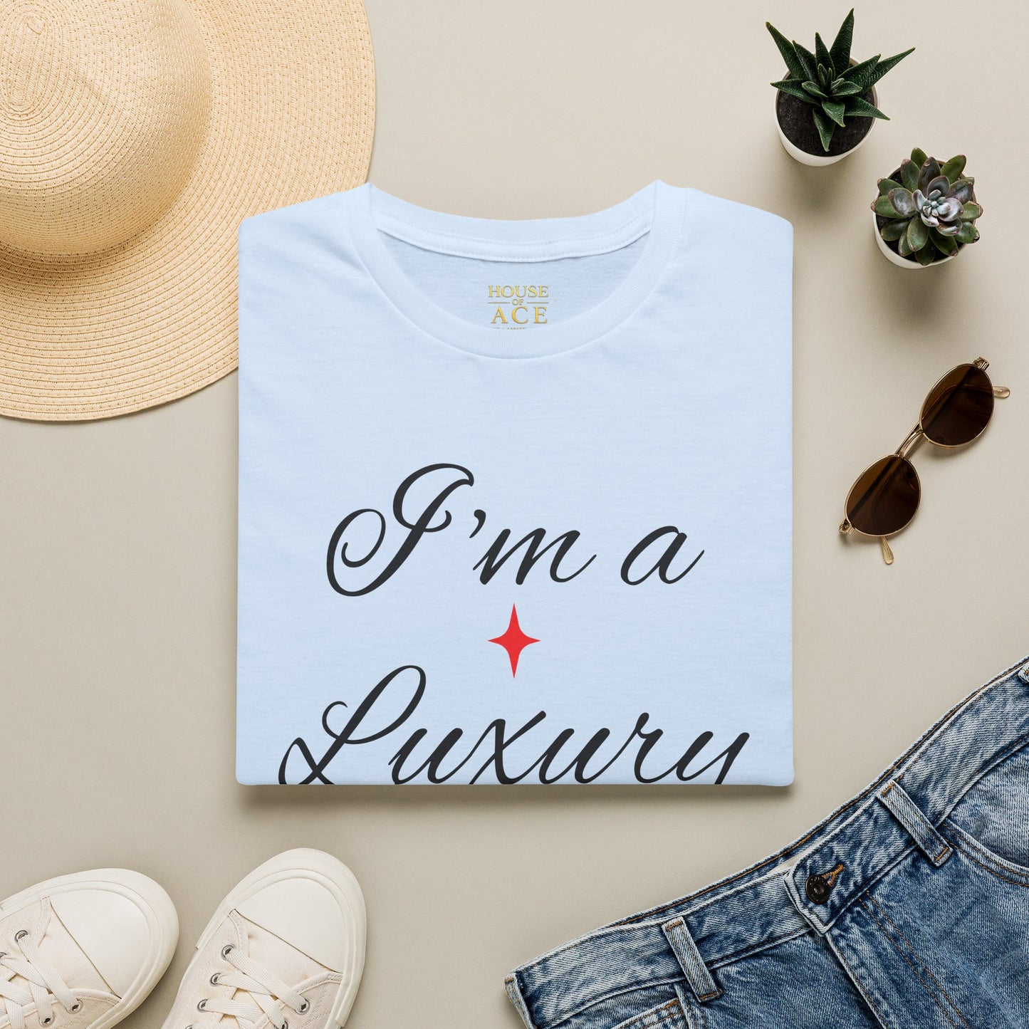 "I'm a Luxury" Script Graphic T-Shirt — Luxury Tee by House of Ace