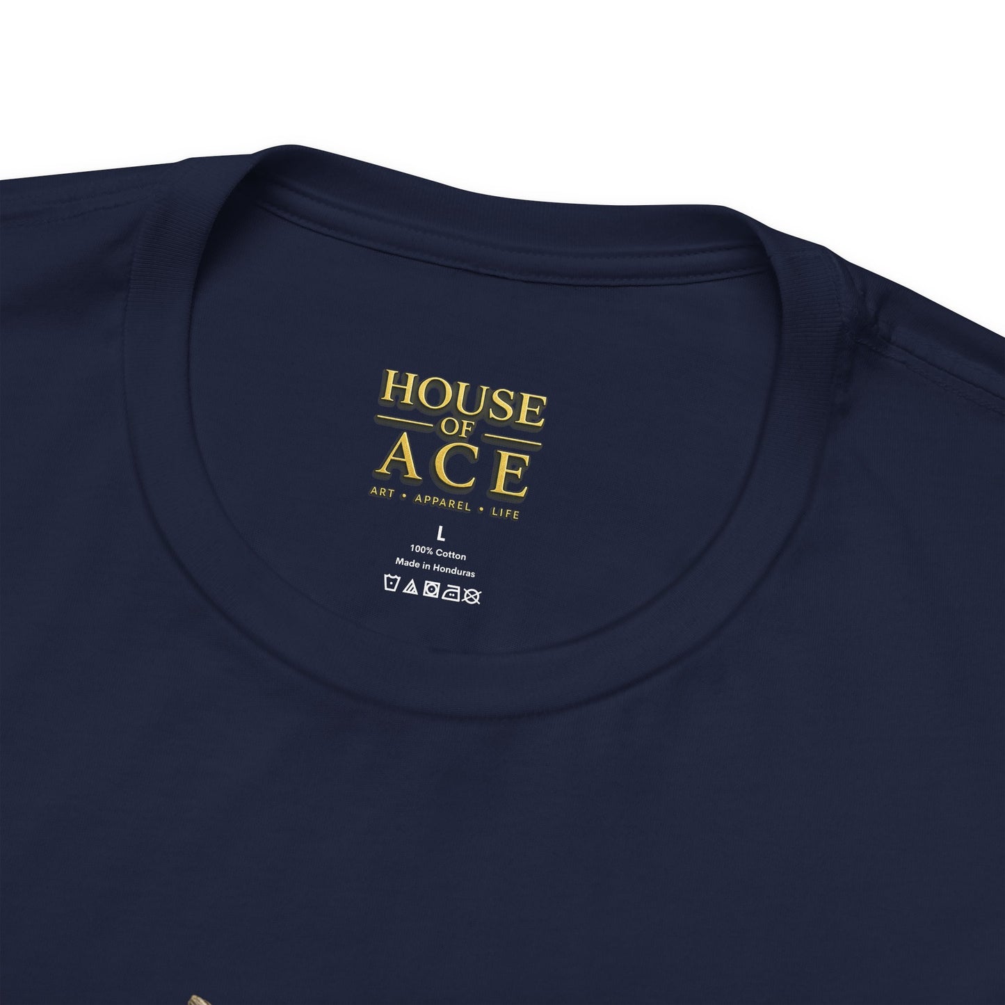 Cool Cat Graphic T-Shirt | Vintage Monochrome Cat Tee by House of Ace