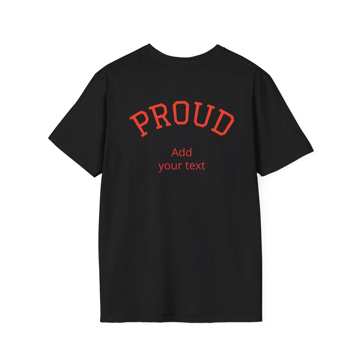 Vintage Union Jack “PROUD” Tee – Distressed British Flag Retro Patriotic Shirt with Personalised Back Text by House of Ace