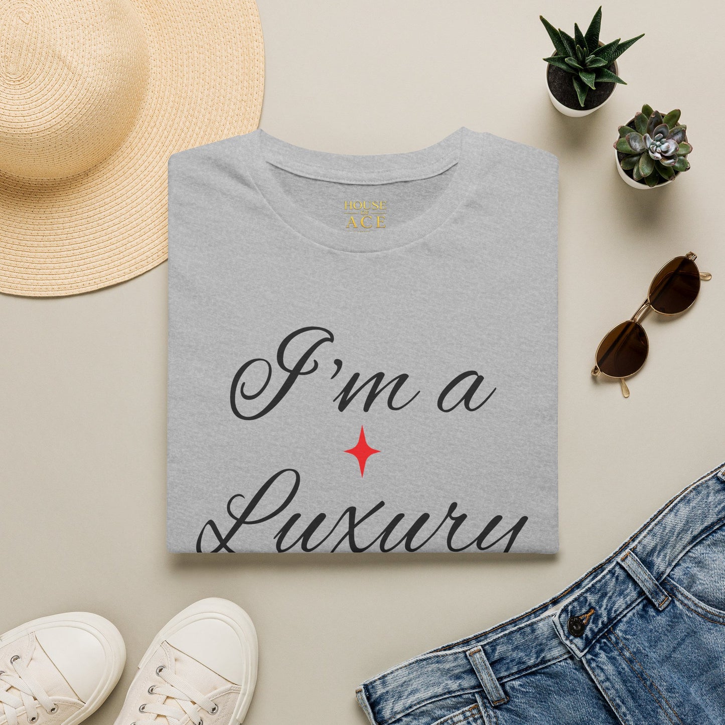 "I'm a Luxury" Script Graphic T-Shirt — Luxury Tee by House of Ace