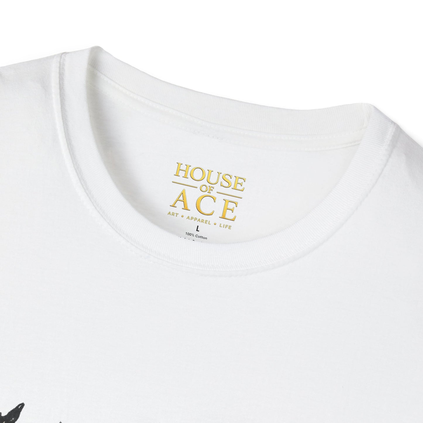 Jazz Cats Quartet Tee by House of Ace – Hand-Drawn Musician Cat Graphic Shirt
