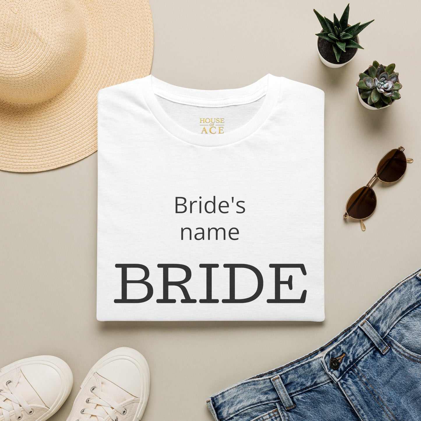 Bride Hen Do Crew T‑Shirt — Personalized Bridal Party Tee