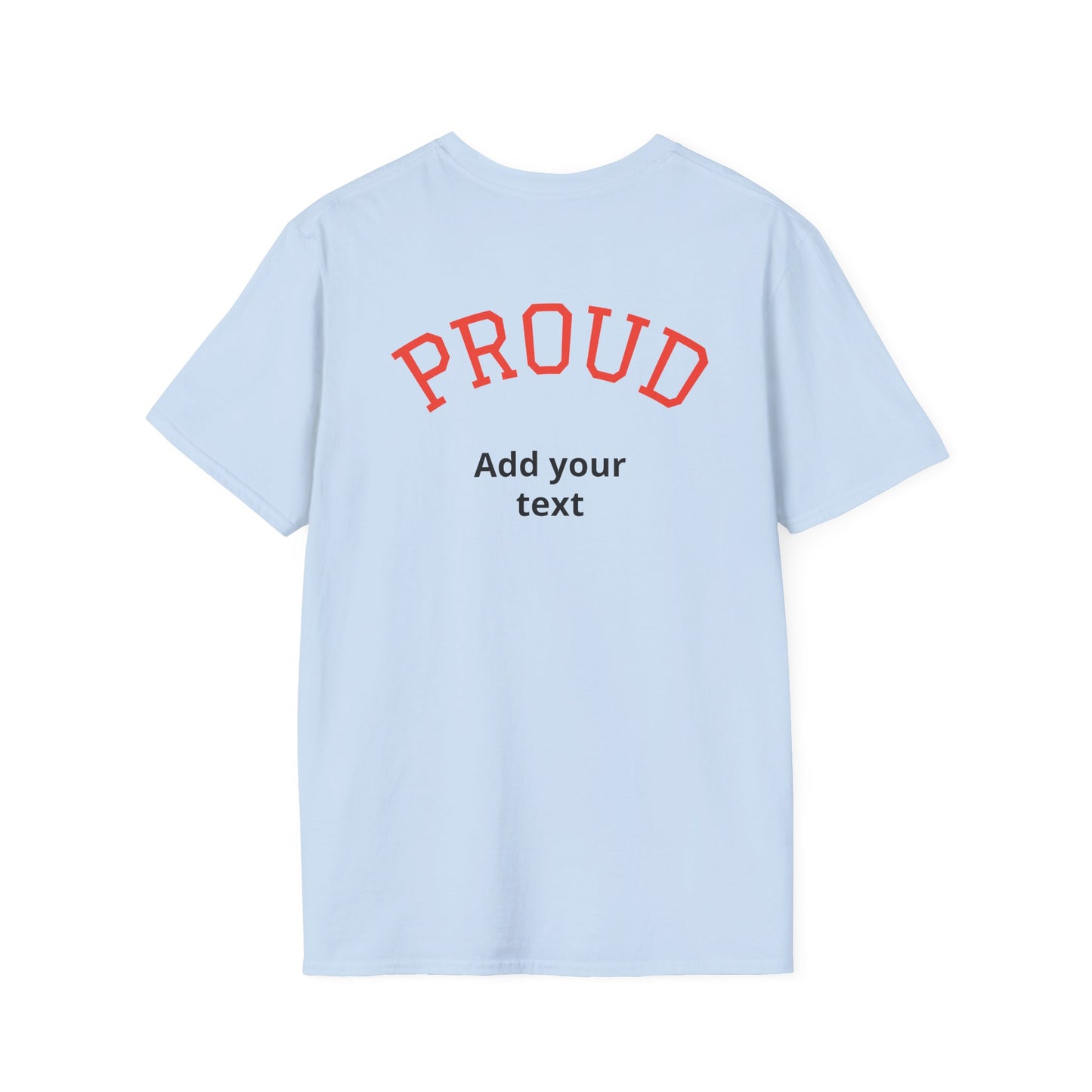 Vintage Union Jack “PROUD” Tee – Distressed British Flag Retro Patriotic Shirt with Personalised Back Text by House of Ace