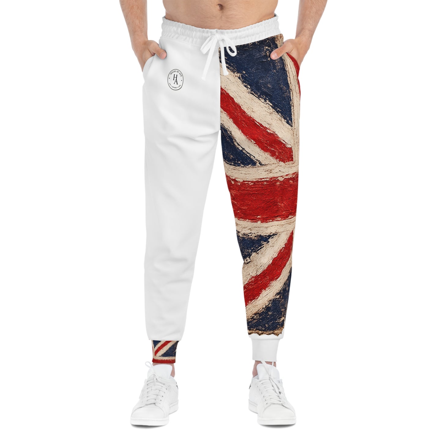 Vintage Union Jack Joggers | Retro British Flag Streetwear | Designed by House of Ace