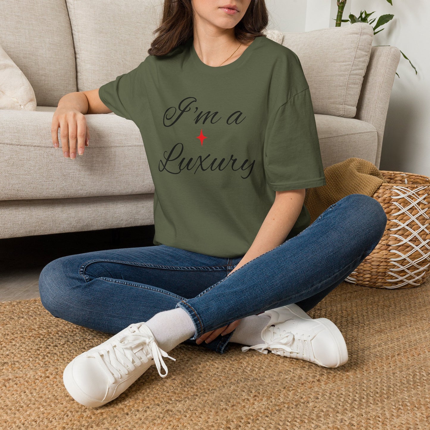 "I'm a Luxury" Script Graphic T-Shirt — Luxury Tee by House of Ace