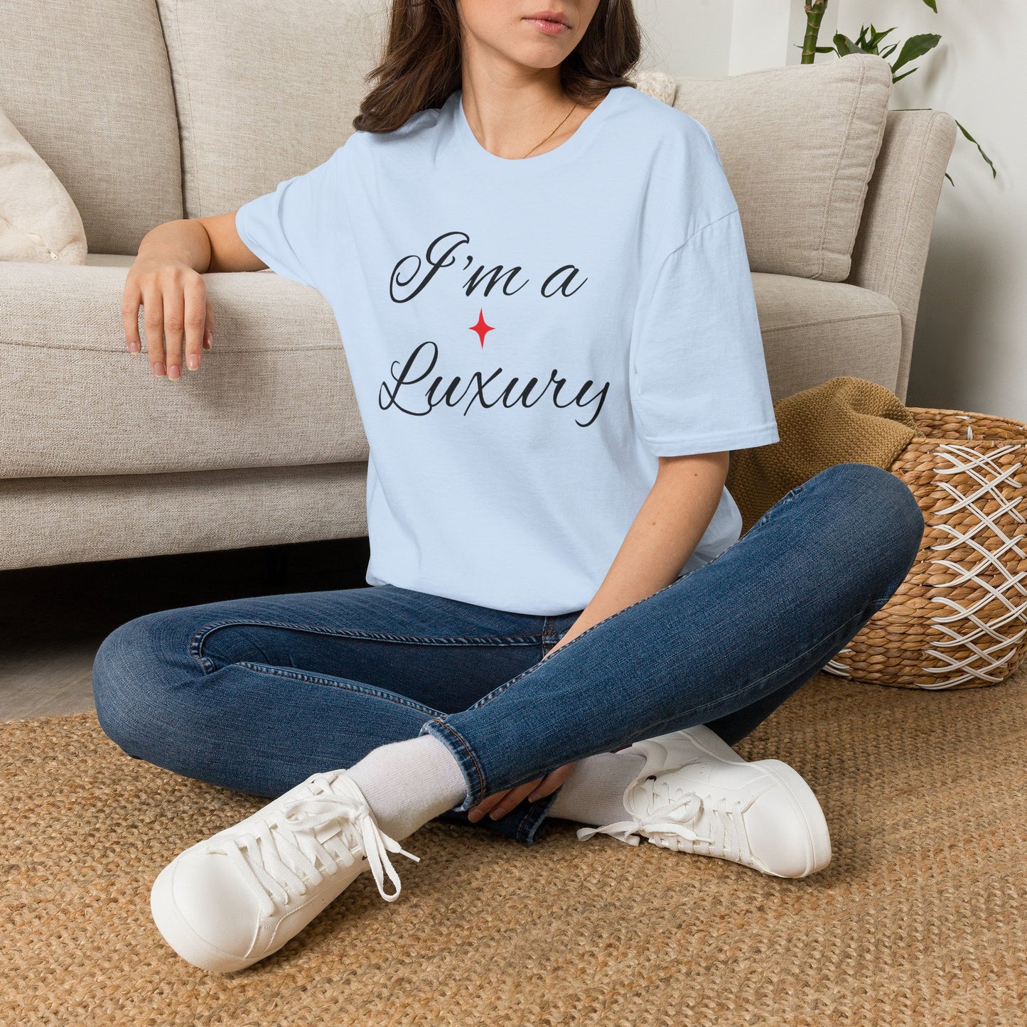 "I'm a Luxury" Script Graphic T-Shirt — Luxury Tee by House of Ace