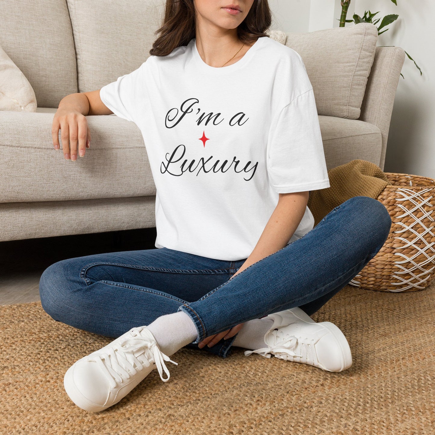 "I'm a Luxury" Script Graphic T-Shirt — Luxury Tee by House of Ace