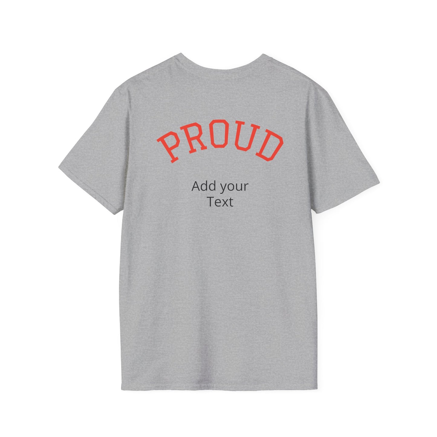 Vintage Union Jack “PROUD” Tee – Distressed British Flag Retro Patriotic Shirt with Personalised Back Text by House of Ace