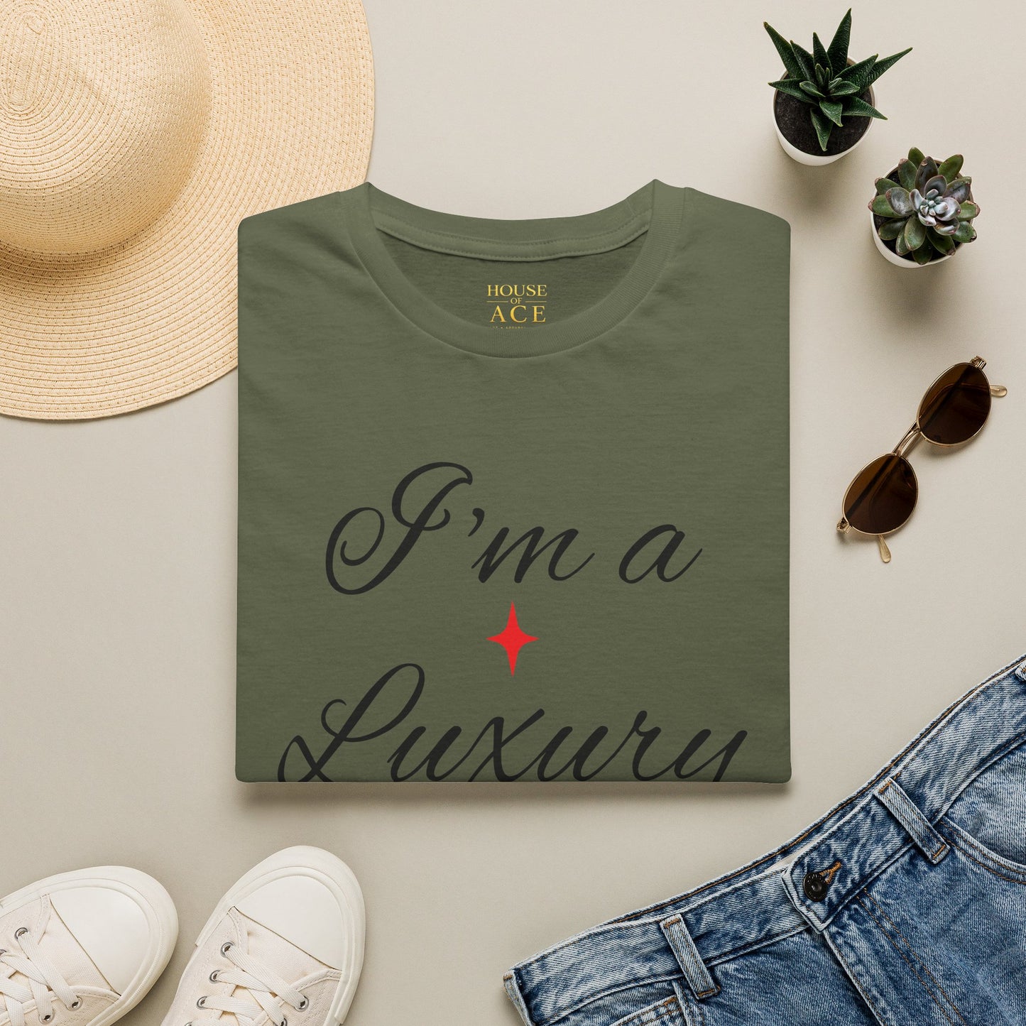 "I'm a Luxury" Script Graphic T-Shirt — Luxury Tee by House of Ace