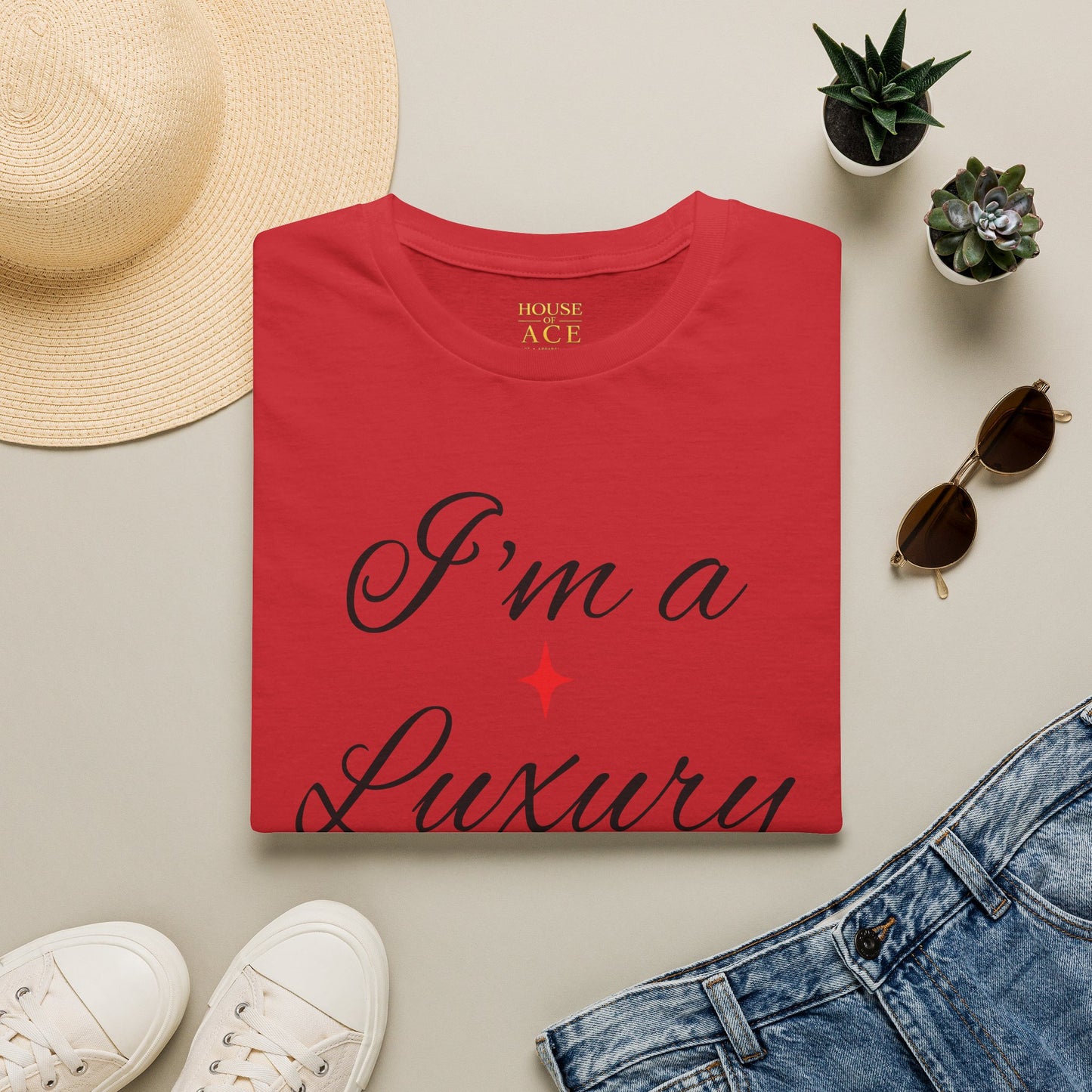 "I'm a Luxury" Script Graphic T-Shirt — Luxury Tee by House of Ace