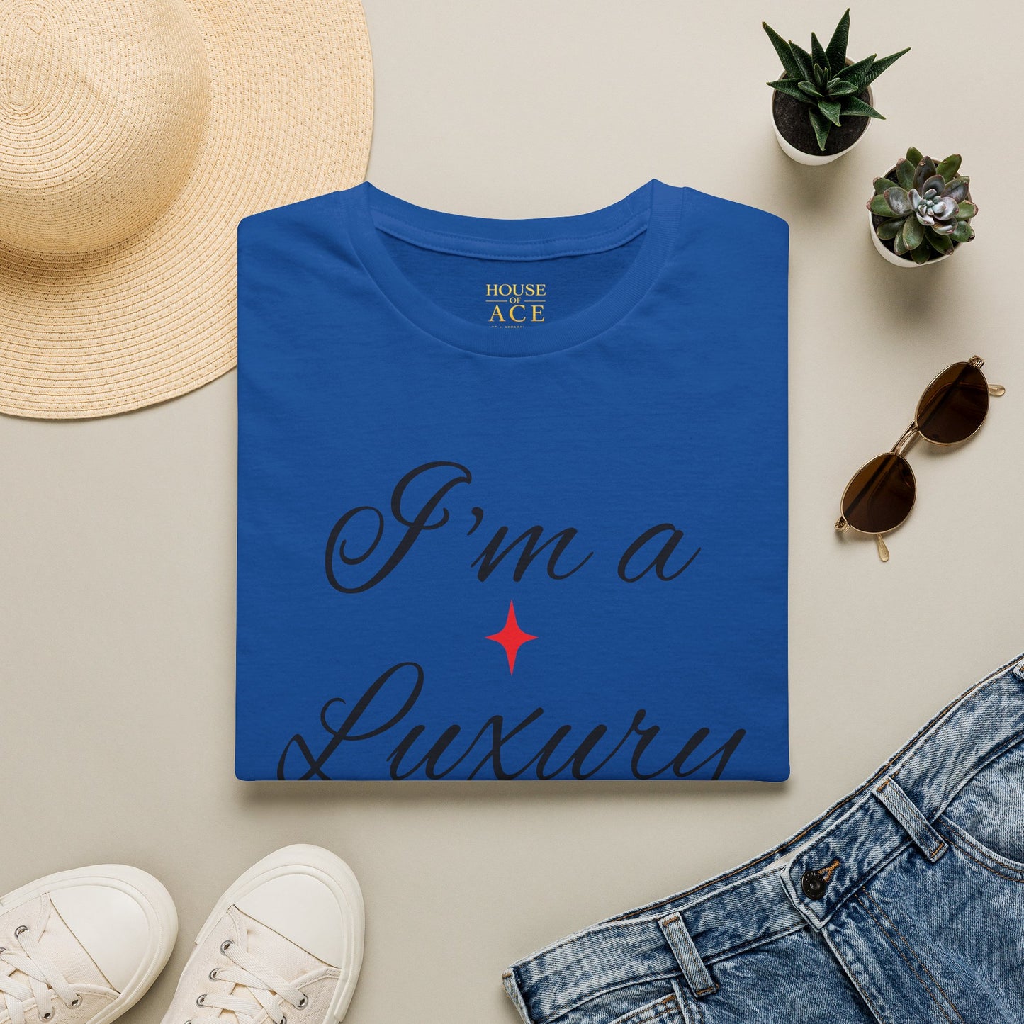 "I'm a Luxury" Script Graphic T-Shirt — Luxury Tee by House of Ace