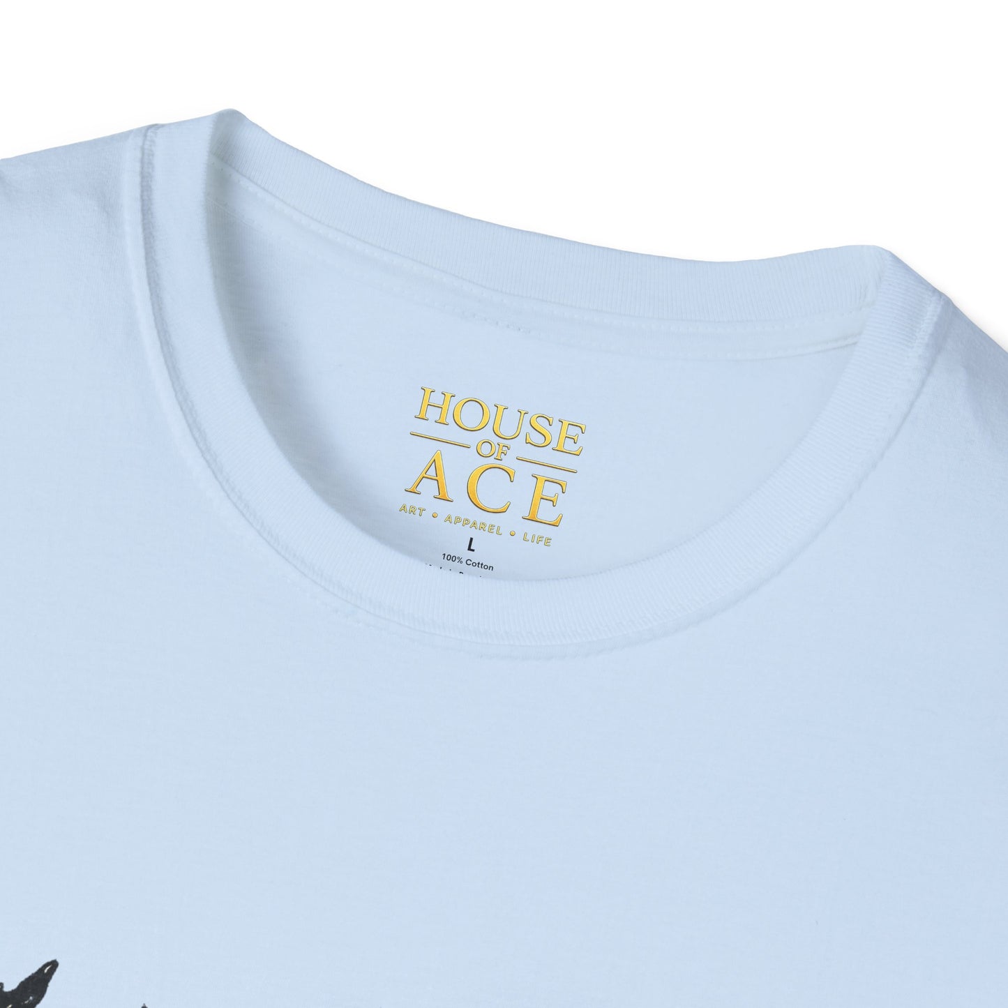Jazz Cats Quartet Tee by House of Ace – Hand-Drawn Musician Cat Graphic Shirt