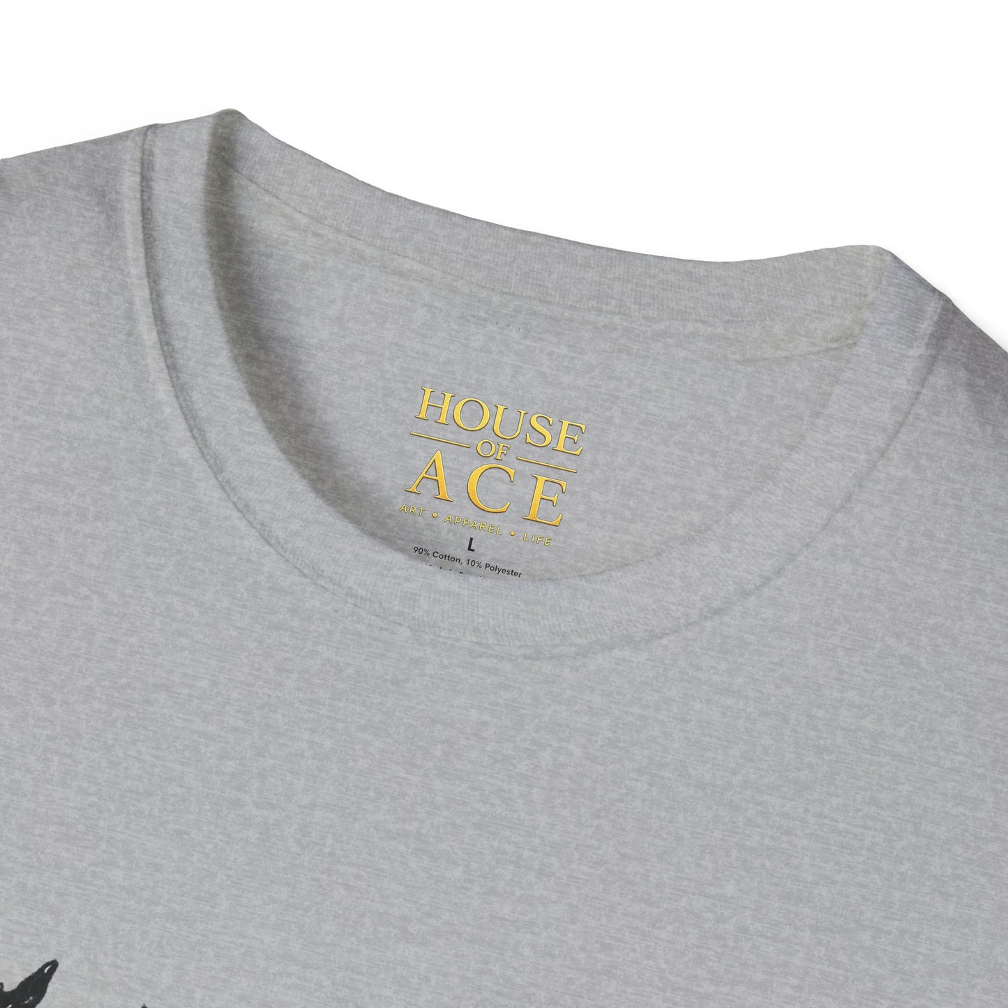 Jazz Cats Quartet Tee by House of Ace – Hand-Drawn Musician Cat Graphic Shirt